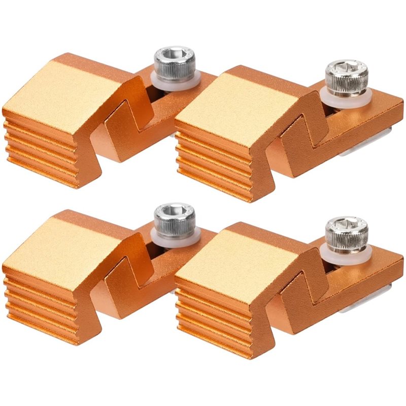 3018 Cnc - 3018 CNCマシン用の希望のクランプ、Tトラックおよび穴あきワークテーブル-安全なCNC加工用のルーターサイドプレッシャープレート4個。