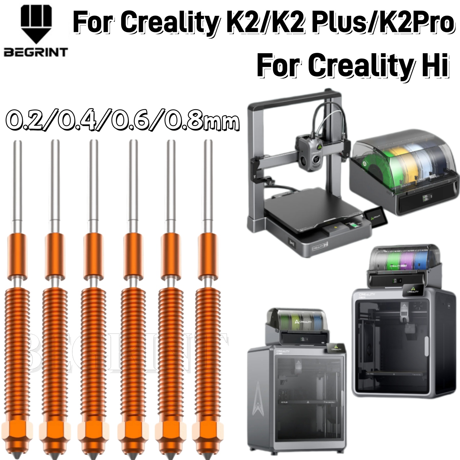Aluminium Profile 2020 - Creality K2/K2 Plus/K2 Pro用 アップグレードされたユニコーン Creality