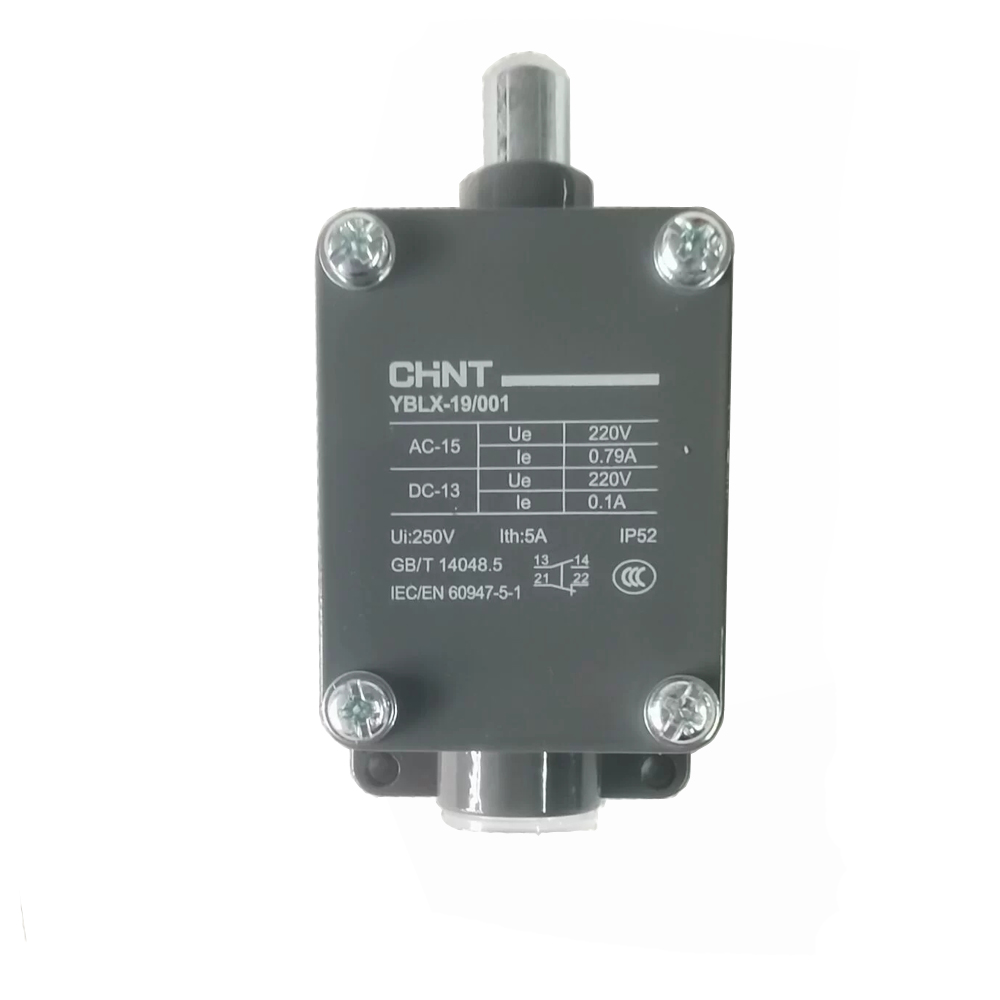 Limit Switch - CHNT YBLX-19/001 刺繍機用直動式位置リミットスイッチ ローラーなし自動リセット AC220V