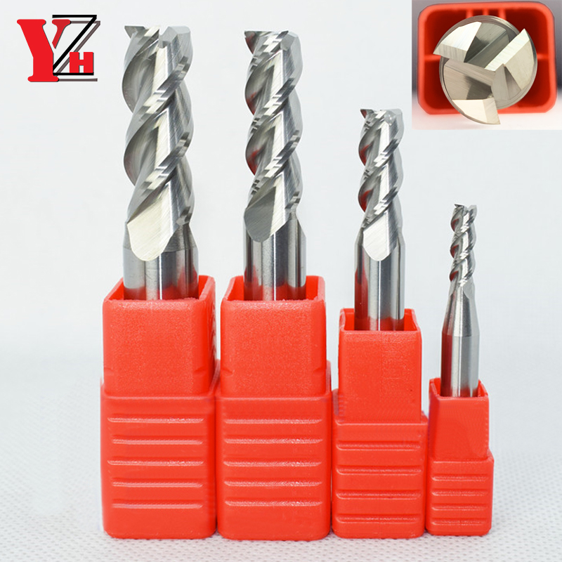 End Mill - YZH HRC60 エンドミル直径 1.05mm ～ 12.05mm