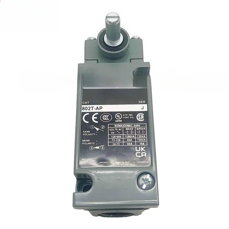 Limit Switch - 新品未開封 802T-AP 金属製プラグイン式 防油型側面回転式リミットスイッチ シリーズJ