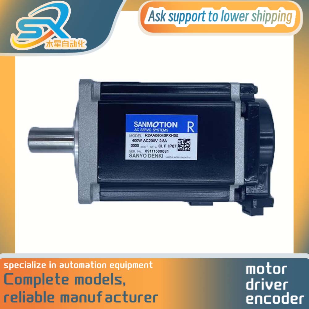 Servo Motor - 100% テスト済み OK 三洋電機 400w ミニサーボモーター