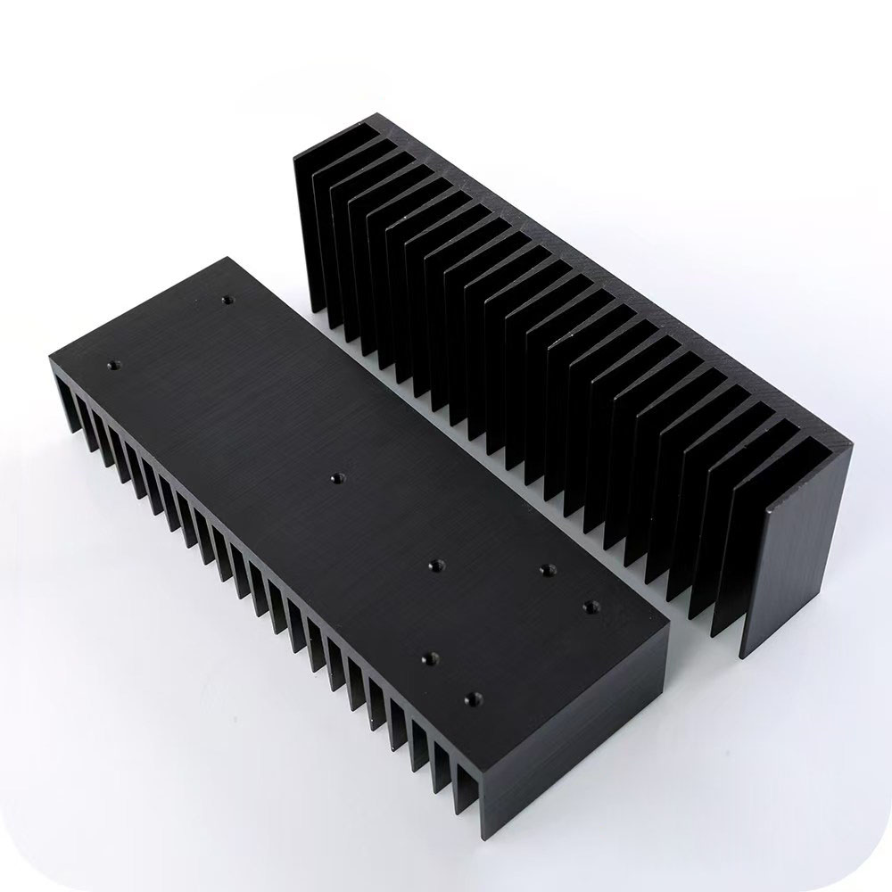 Aluminium Extrusion - ラジエーター冷却フィン,1ピース,1969 lm3886,ヒートシンク,電源アンプ