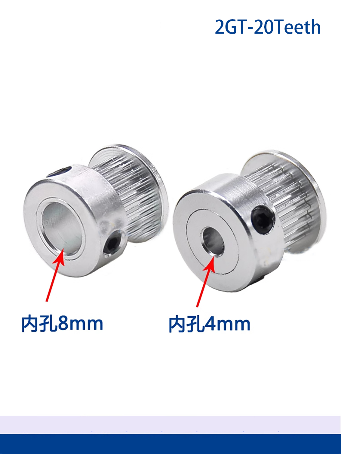 1 個 GT2 16 歯 -26 歯開口部 4mm -8mm - Gt2 Pulley のレビューと価格