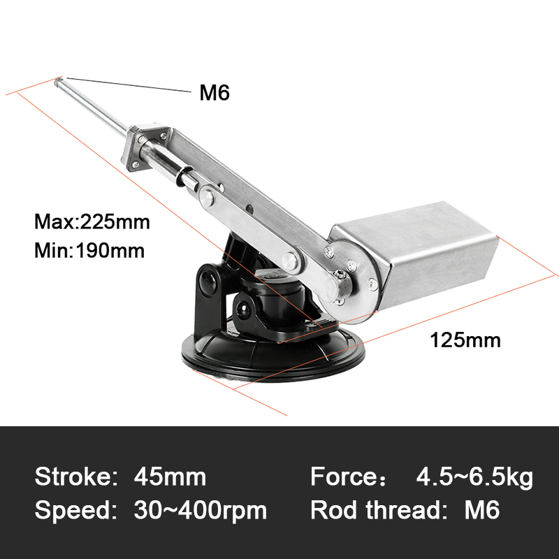 DC24V伸縮式リニアアクチュエーター、ストローク75mm/ - Linear Rail のレビューと価格