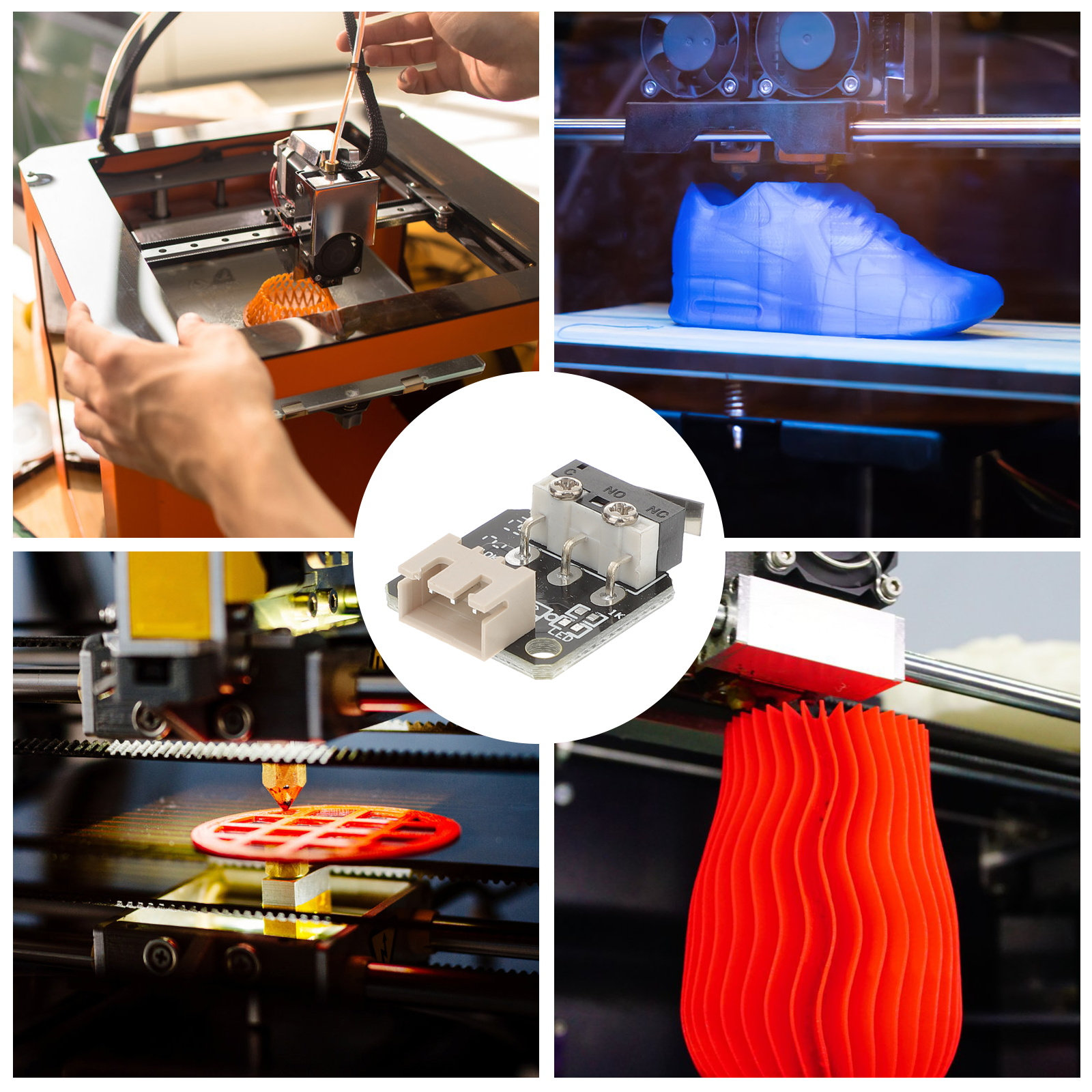 3Dプリンター用リミットスイッチセット – Ender 3  - Limit Switch のレビューと価格