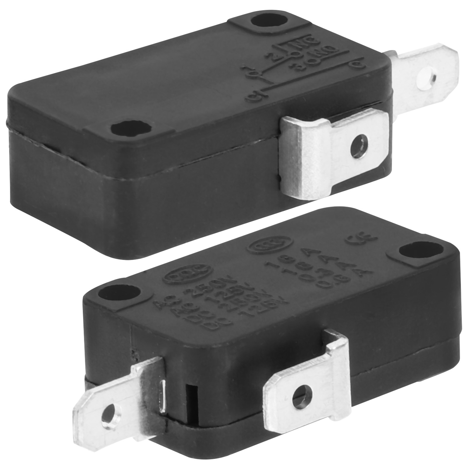 2個入り マイクロスイッチ、通常開型、汎用、家庭用電子レンジ - Limit Switch のレビューと価格