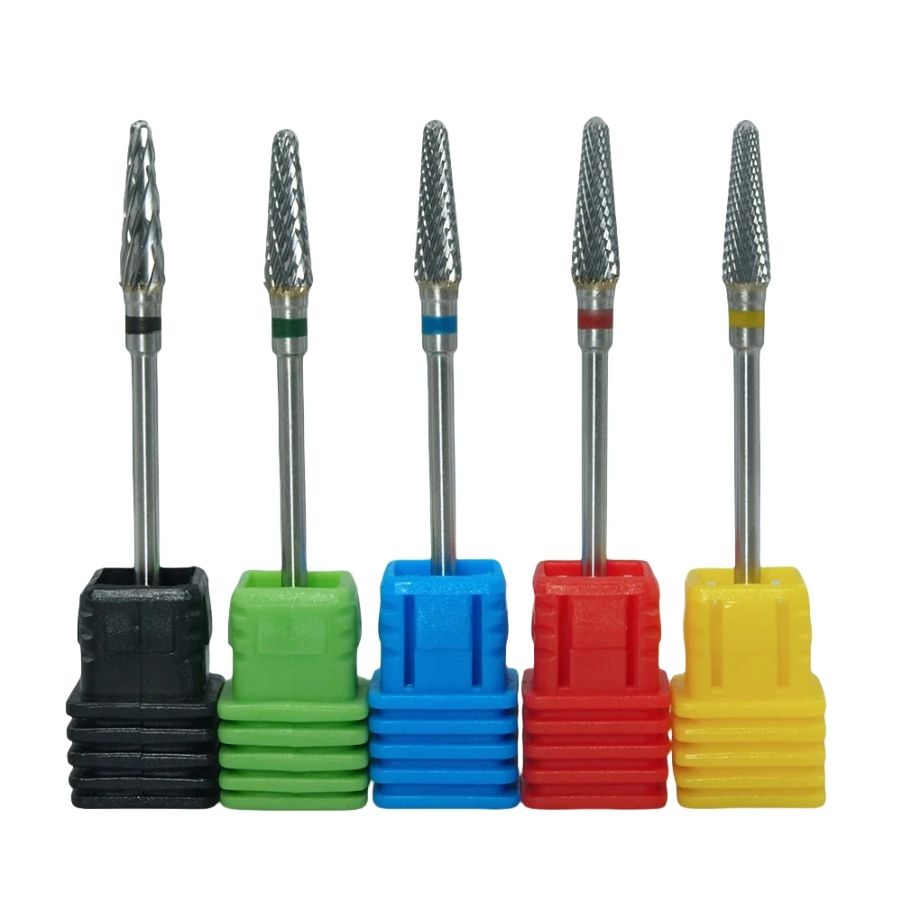 5 ピース/セットステンレス鋼ドリル極細超硬コーンドリルビッ - Carbide End Mill のレビューと価格