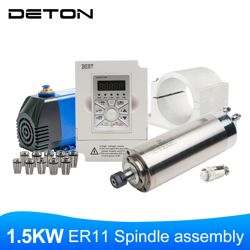 GDZ-17 1.5KW ER11 水冷スピンドルセット（4 - Water Cooled Spindle のレビューと価格