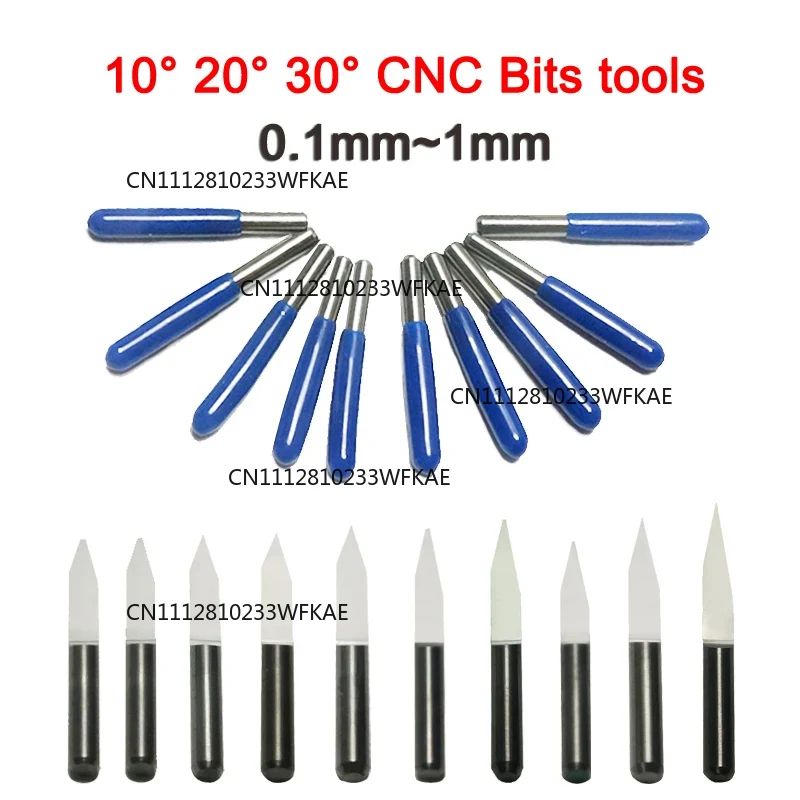 PACK LY用10CS、3.175mm超硬PCB Vエンド - End Mill のレビューと価格