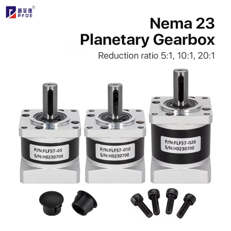 Nema 23プラネタリギアボックスモーター,比率5:1,  - Nema23 Stepper のレビューと価格