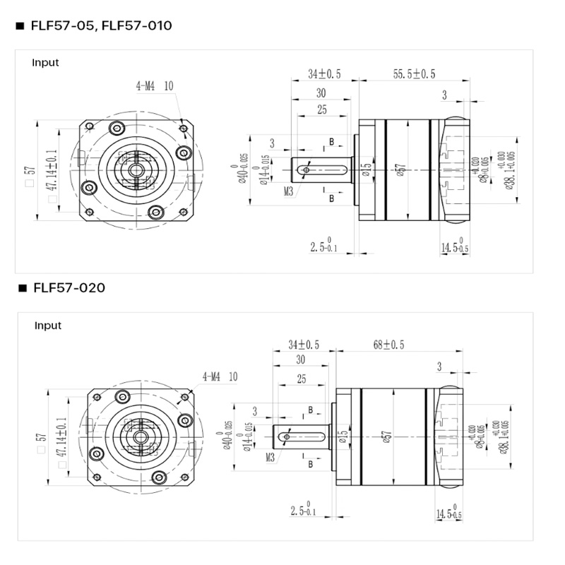 Nema 23プラネタリギアボックスモーター,比率5:1,  - Nema23 Stepper のレビューと価格