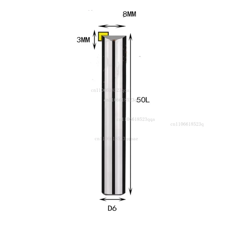 MCD ダイヤモンドCNCフライス工具 長さ3mm-6mm  - End Mill のレビューと価格