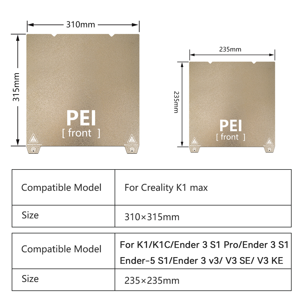 K1 最大ビルドプレート Creality K1C ベッド  - Aluminium Profile 2020 のレビューと価格