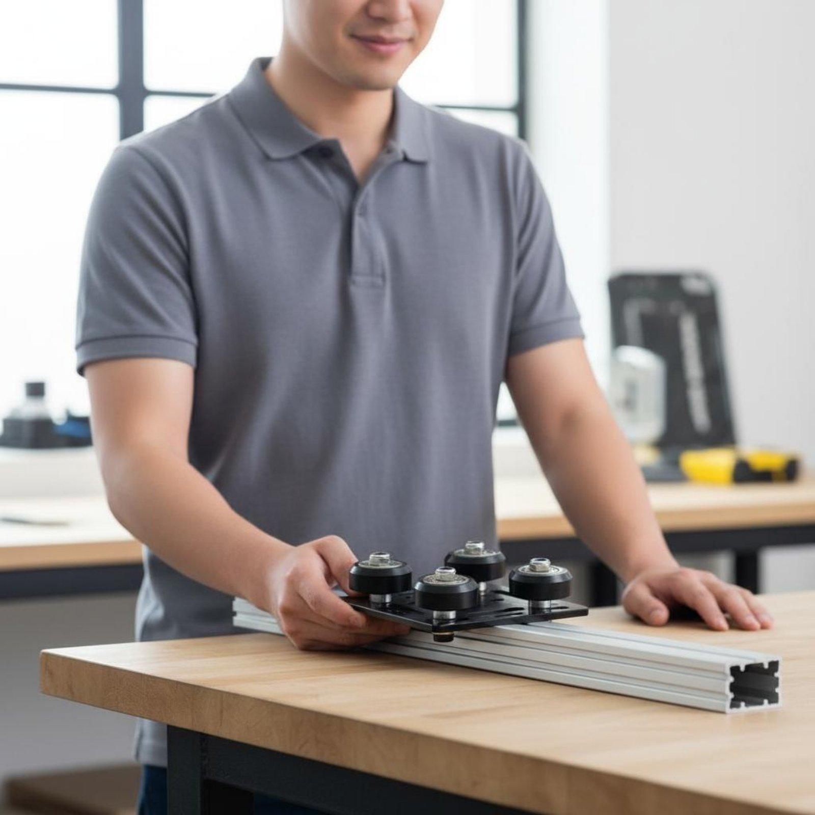 DIY CNCマシンやカメラスライダーの製作に最適な、アルミ - Linear Rail のレビューと価格