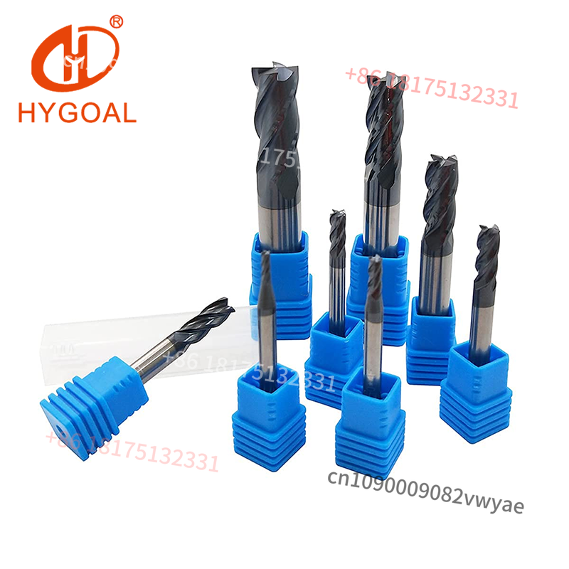 HYGOAL 超長刃カーバイドエンドミル 4枚刃 深い溝加工 - End Mill のレビューと価格