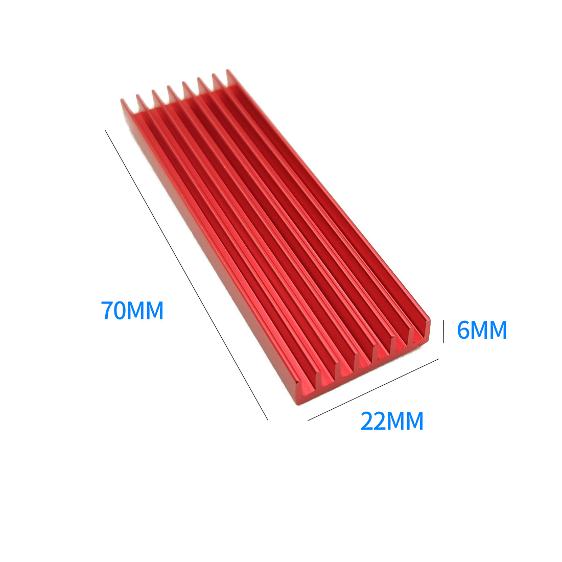 アルミ冷却ヒートシンクサーマルパッド熱放散ラジエーター厚さ3 - Aluminium Extrusion のレビューと価格
