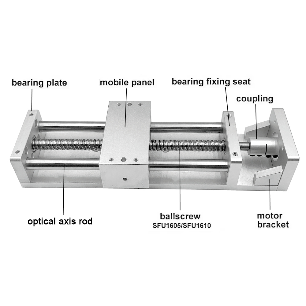 XYZ軸リニアレールガイドスライドステージ、幅96mm、ボー - Linear Rail のレビューと価格