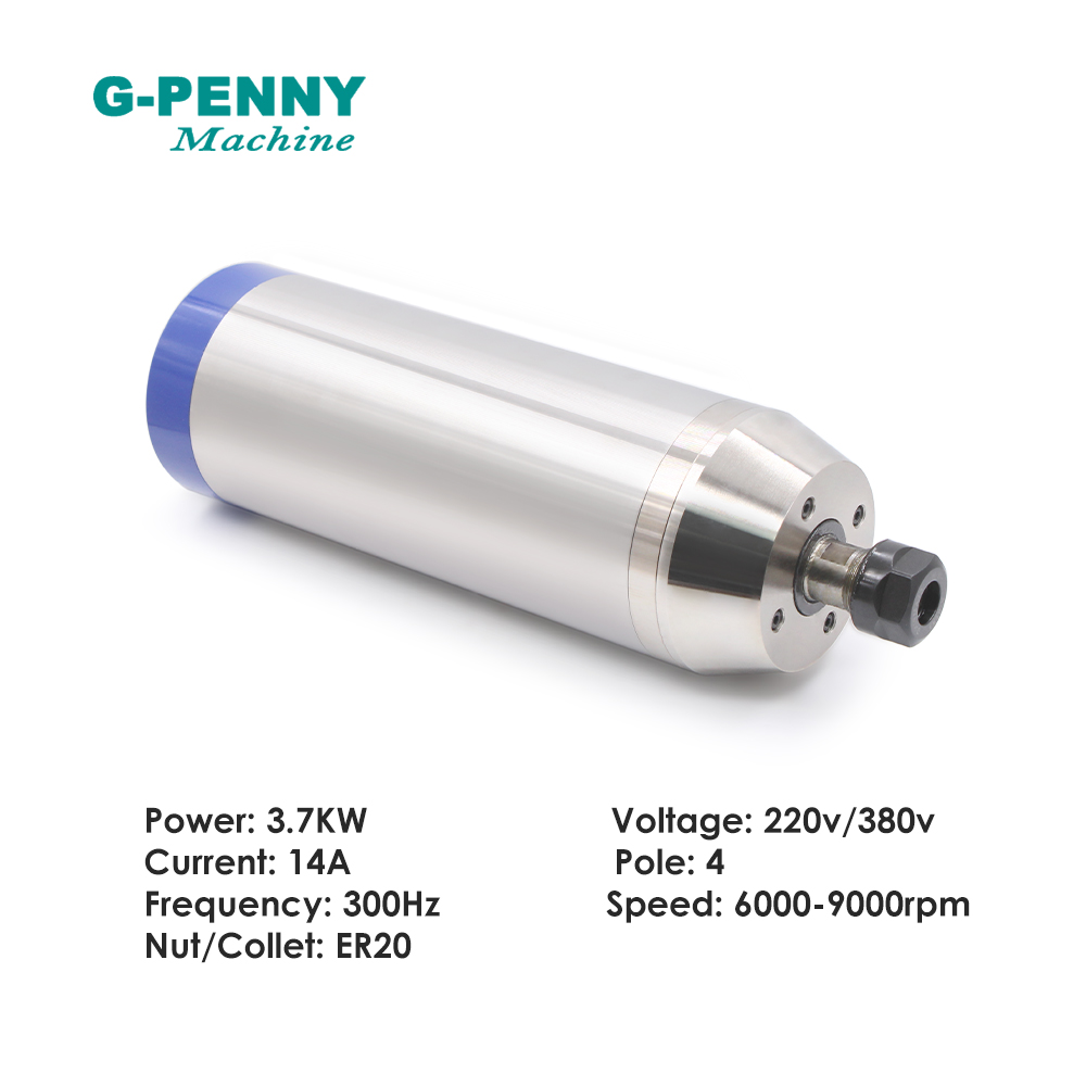 G-PENNY 3.7kw ER20金属加工スピンドルモータ - Water Cooled Spindle のレビューと価格
